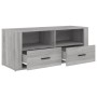 TV-Schrank aus grauem Sonoma-Sperrholz, 100 x 35 x 40 cm von vidaXL, TV-Möbel - Ref: Foro24-816814, Preis: 67,02 €, Rabatt: %