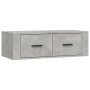 Hängendes TV-Möbel graues Betonholz 80x36x25 cm von vidaXL, TV-Möbel - Ref: Foro24-816836, Preis: 48,92 €, Rabatt: %