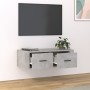 Hängendes TV-Möbel graues Betonholz 80x36x25 cm von vidaXL, TV-Möbel - Ref: Foro24-816836, Preis: 48,92 €, Rabatt: %