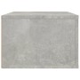 Hängendes TV-Möbel graues Betonholz 80x36x25 cm von vidaXL, TV-Möbel - Ref: Foro24-816836, Preis: 48,92 €, Rabatt: %