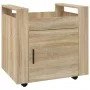 Sonoma oak plywood desk cart 60x45x60 cm by vidaXL, Cars and islands - Ref: Foro24-816611, Price: 56,80 €, Discount: %