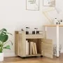 Sonoma oak plywood desk cart 60x45x60 cm by vidaXL, Cars and islands - Ref: Foro24-816611, Price: 56,80 €, Discount: %