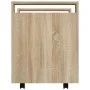 Sonoma oak plywood desk cart 60x45x60 cm by vidaXL, Cars and islands - Ref: Foro24-816611, Price: 56,80 €, Discount: %