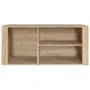 Mueble zapatero madera contrachapada roble Sonoma 100x35x45 cm de vidaXL, Zapateros y organizadores de calzado - Ref: Foro24-...