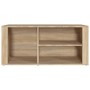 Schuhschrank aus Sperrholz in Eiche Sonoma 100x35x45 cm von vidaXL, Schuhregale und Schuhorganisatoren - Ref: Foro24-816923, ...