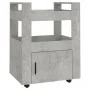 Küchenwagen aus betongrauem Sperrholz, 60 x 45 x 80 cm von vidaXL, Küchen- und Speisewagen - Ref: Foro24-816828, Preis: 72,99...