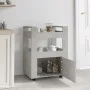 Concrete gray plywood kitchen cart 60x45x80cm by vidaXL, Kitchen and dining carts - Ref: Foro24-816828, Price: 72,99 €, Disco...