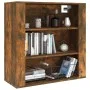 Armario de pared madera contrachapada roble ahumado 80x33x80 cm de vidaXL, Aparadores - Ref: Foro24-816597, Precio: 60,86 €, ...
