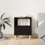 Two black bedside tables 40x35x50 cm by vidaXL, Nightstands - Ref: Foro24-821797, Price: 62,47 €, Discount: %