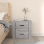 Sonoma grauer Wand-Nachttisch 50x36x47 cm von vidaXL, Schließfächer und Lagerschränke - Ref: Foro24-816862, Preis: 57,60 €, R...