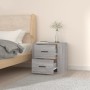 Sonoma grauer Wand-Nachttisch 50x36x47 cm von vidaXL, Schließfächer und Lagerschränke - Ref: Foro24-816862, Preis: 57,60 €, R...