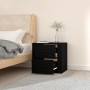 Schwarzer Wand-Nachttisch 50x36x47 cm von vidaXL, Schließfächer und Lagerschränke - Ref: Foro24-816857, Preis: 47,99 €, Rabat...