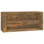 Mueble zapatero madera contrachapada roble ahumado 100x35x45 cm de vidaXL, Zapateros y organizadores de calzado - Ref: Foro24...