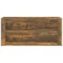 Mueble zapatero madera contrachapada roble ahumado 100x35x45 cm de vidaXL, Zapateros y organizadores de calzado - Ref: Foro24...