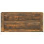 Schuhschrank aus geräucherter Eichen-Sperrholzplatte, 100x35x45 cm. von vidaXL, Schuhregale und Schuhorganisatoren - Ref: For...
