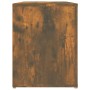 Schuhschrank aus geräucherter Eichen-Sperrholzplatte, 100x35x45 cm. von vidaXL, Schuhregale und Schuhorganisatoren - Ref: For...