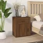 Nachttisch aus braunem Eichensperrholz, 50 x 36 x 60 cm von vidaXL, Nachttische - Ref: Foro24-816727, Preis: 58,54 €, Rabatt: %