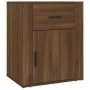 Nachttisch aus braunem Eichensperrholz, 50 x 36 x 60 cm von vidaXL, Nachttische - Ref: Foro24-816727, Preis: 58,54 €, Rabatt: %
