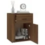 Nachttisch aus braunem Eichensperrholz, 50 x 36 x 60 cm von vidaXL, Nachttische - Ref: Foro24-816727, Preis: 58,54 €, Rabatt: %
