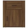 Nachttisch aus braunem Eichensperrholz, 50 x 36 x 60 cm von vidaXL, Nachttische - Ref: Foro24-816727, Preis: 58,54 €, Rabatt: %