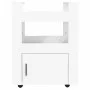 Küchenwagen aus weißem Sperrholz 60x45x80 cm von vidaXL, Küchen- und Speisewagen - Ref: Foro24-816824, Preis: 75,82 €, Rabatt: %