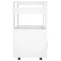 Küchenwagen aus weißem Sperrholz 60x45x80 cm von vidaXL, Küchen- und Speisewagen - Ref: Foro24-816824, Preis: 75,82 €, Rabatt: %