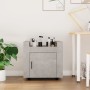 Concrete gray plywood desk cart 60x45x60 cm by vidaXL, Cars and islands - Ref: Foro24-816612, Price: 57,57 €, Discount: %