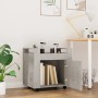 Concrete gray plywood desk cart 60x45x60 cm by vidaXL, Cars and islands - Ref: Foro24-816612, Price: 57,57 €, Discount: %