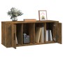 TV-Schrank aus geräuchertem Eichensperrholz, 100 x 35 x 40 cm von vidaXL, TV-Möbel - Ref: Foro24-816805, Preis: 73,63 €, Raba...