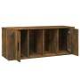 TV-Schrank aus geräuchertem Eichensperrholz, 100 x 35 x 40 cm von vidaXL, TV-Möbel - Ref: Foro24-816805, Preis: 73,63 €, Raba...
