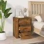 Nachttisch aus geräuchertem Eichensperrholz, 50 x 36 x 60 cm von vidaXL, Nachttische - Ref: Foro24-816717, Preis: 53,42 €, Ra...