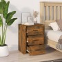 Nachttisch aus geräuchertem Eichensperrholz, 50 x 36 x 60 cm von vidaXL, Nachttische - Ref: Foro24-816717, Preis: 53,98 €, Ra...