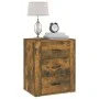 Nachttisch aus geräuchertem Eichensperrholz, 50 x 36 x 60 cm von vidaXL, Nachttische - Ref: Foro24-816717, Preis: 53,42 €, Ra...