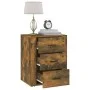 Nachttisch aus geräuchertem Eichensperrholz, 50 x 36 x 60 cm von vidaXL, Nachttische - Ref: Foro24-816717, Preis: 53,42 €, Ra...