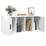 Weißer TV-Schrank aus Sperrholz, 100 x 35 x 40 cm von vidaXL, TV-Möbel - Ref: Foro24-816800, Preis: 61,70 €, Rabatt: %