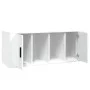 Weißer TV-Schrank aus Sperrholz, 100 x 35 x 40 cm von vidaXL, TV-Möbel - Ref: Foro24-816800, Preis: 45,11 €, Rabatt: %