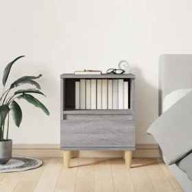 Sonoma gray bedside table 40x35x50 cm by vidaXL, Nightstands - Ref: Foro24-821806, Price: 42,20 €, Discount: %