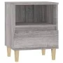 Sonoma gray bedside table 40x35x50 cm by vidaXL, Nightstands - Ref: Foro24-821806, Price: 42,18 €, Discount: %