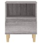 Mesita de noche gris Sonoma 40x35x50 cm de vidaXL, Mesitas de noche - Ref: Foro24-821806, Precio: 42,68 €, Descuento: %