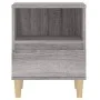 Sonoma gray bedside table 40x35x50 cm by vidaXL, Nightstands - Ref: Foro24-821806, Price: 42,18 €, Discount: %