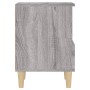 Mesita de noche gris Sonoma 40x35x50 cm de vidaXL, Mesitas de noche - Ref: Foro24-821806, Precio: 42,68 €, Descuento: %