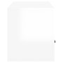 Glänzend weißer Sperrholz-TV-Schrank 100x35x40 cm von vidaXL, TV-Möbel - Ref: Foro24-816810, Preis: 68,28 €, Rabatt: %