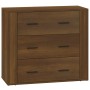 Sideboard aus braunem Eichensperrholz, 80 x 33 x 70 cm von vidaXL, Sideboards - Ref: Foro24-816583, Preis: 89,12 €, Rabatt: %