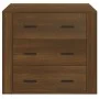 Sideboard aus braunem Eichensperrholz, 80 x 33 x 70 cm von vidaXL, Sideboards - Ref: Foro24-816583, Preis: 85,55 €, Rabatt: %