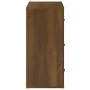Sideboard aus braunem Eichensperrholz, 80 x 33 x 70 cm von vidaXL, Sideboards - Ref: Foro24-816583, Preis: 85,55 €, Rabatt: %