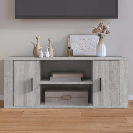 TV-Schrank aus grauem Sonoma-Sperrholz, 100 x 35 x 40 cm von vidaXL, TV-Möbel - Ref: Foro24-823097, Preis: 55,76 €, Rabatt: %