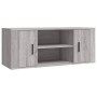 TV-Schrank aus grauem Sonoma-Sperrholz, 100 x 35 x 40 cm von vidaXL, TV-Möbel - Ref: Foro24-823097, Preis: 56,45 €, Rabatt: %