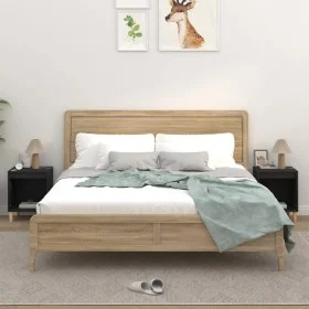 Nightstands 2 units black 40x35x50 cm by vidaXL, Nightstands - Ref: Foro24-821861, Price: 42,13 €, Discount: %