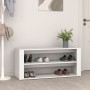 Sperrholz Schuhschrank weiß 100x35x45 cm von vidaXL, Schuhregale und Schuhorganisatoren - Ref: Foro24-816904, Preis: 61,53 €,...
