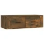 Hängender TV-Schrank aus geräuchertem Eichenholz, 80 x 36 x 25 cm von vidaXL, TV-Möbel - Ref: Foro24-816837, Preis: 48,46 €, ...